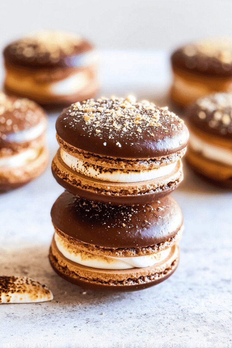 Smores Macarons 17.Png