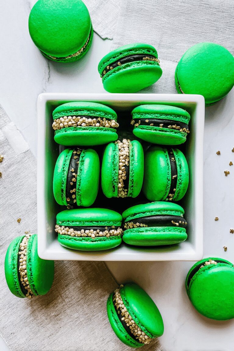St Patricks Day Macarons 23.Png