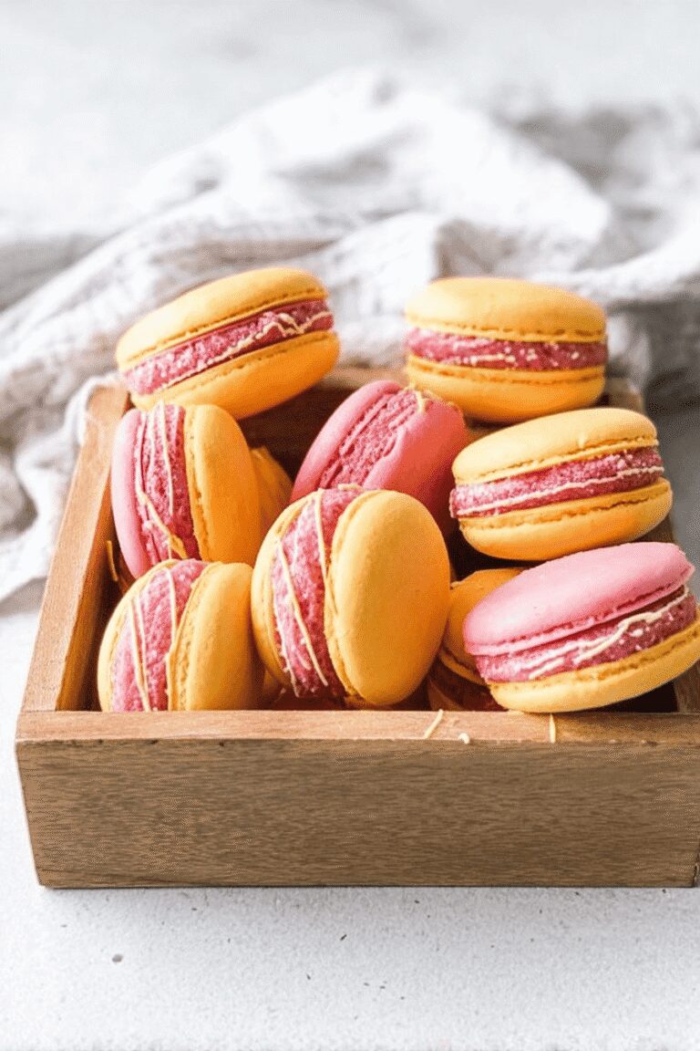 Strawberry Lemonade Macarons 61.Png