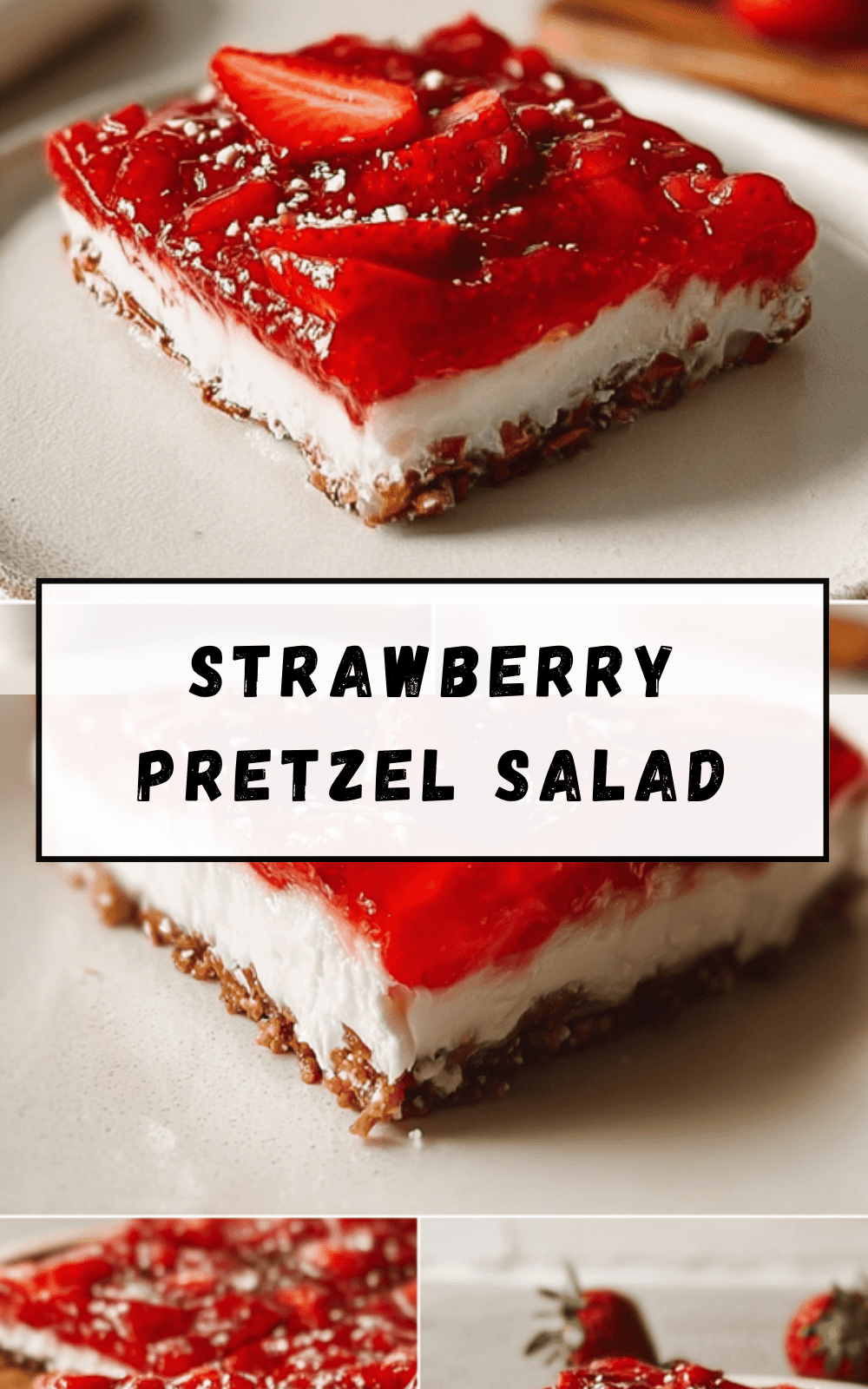 Strawberry Pretzel Salad