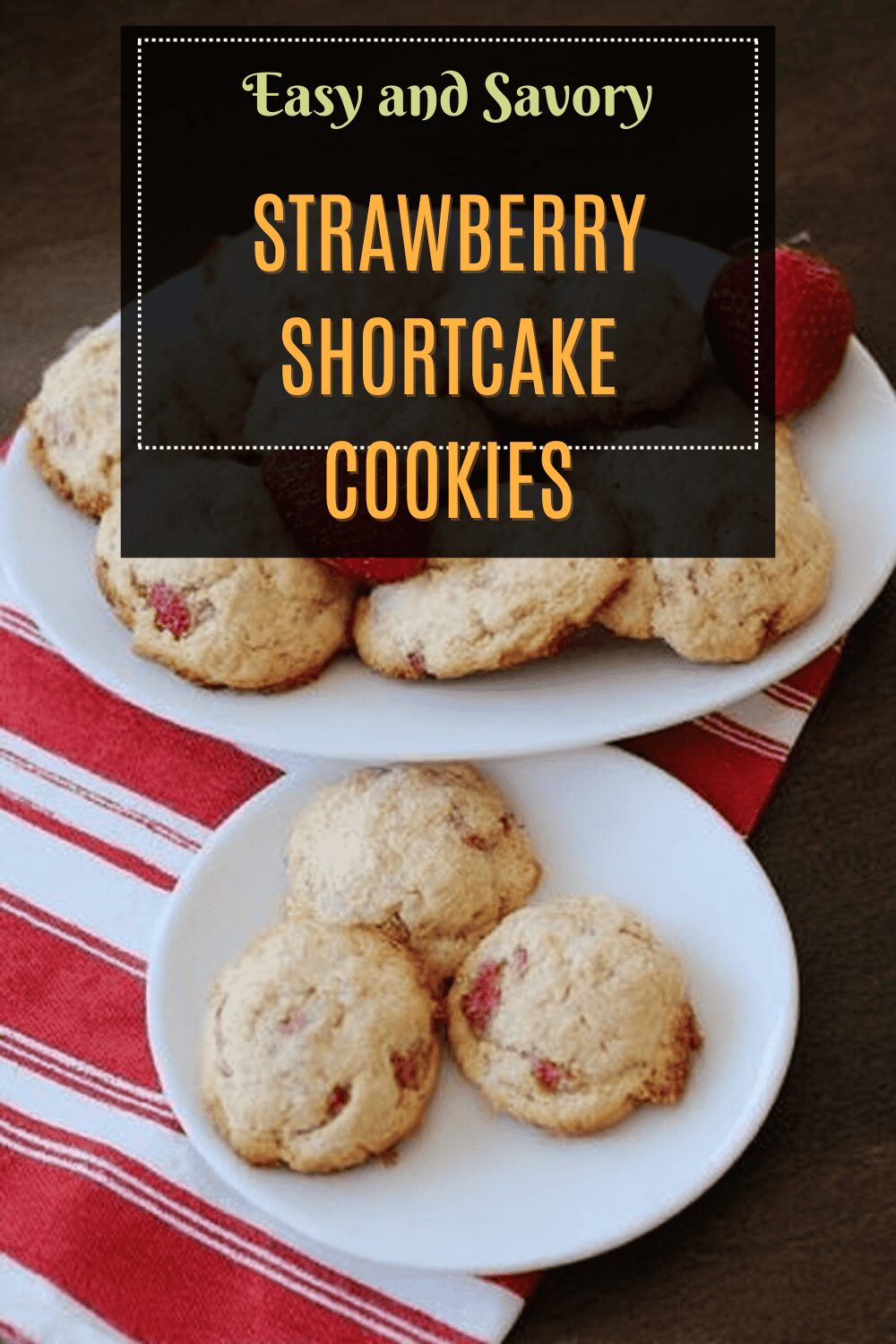 Strawberry Shortcake Cookies
