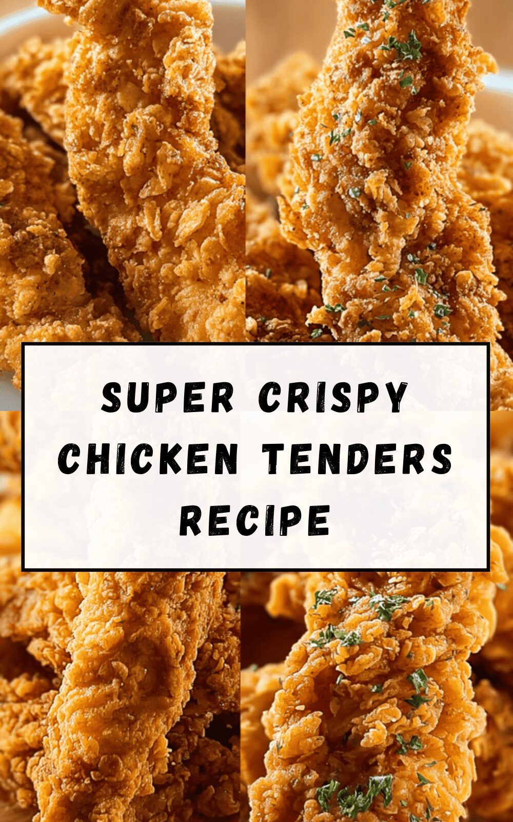 Super Crispy Chicken Tenders Recipe