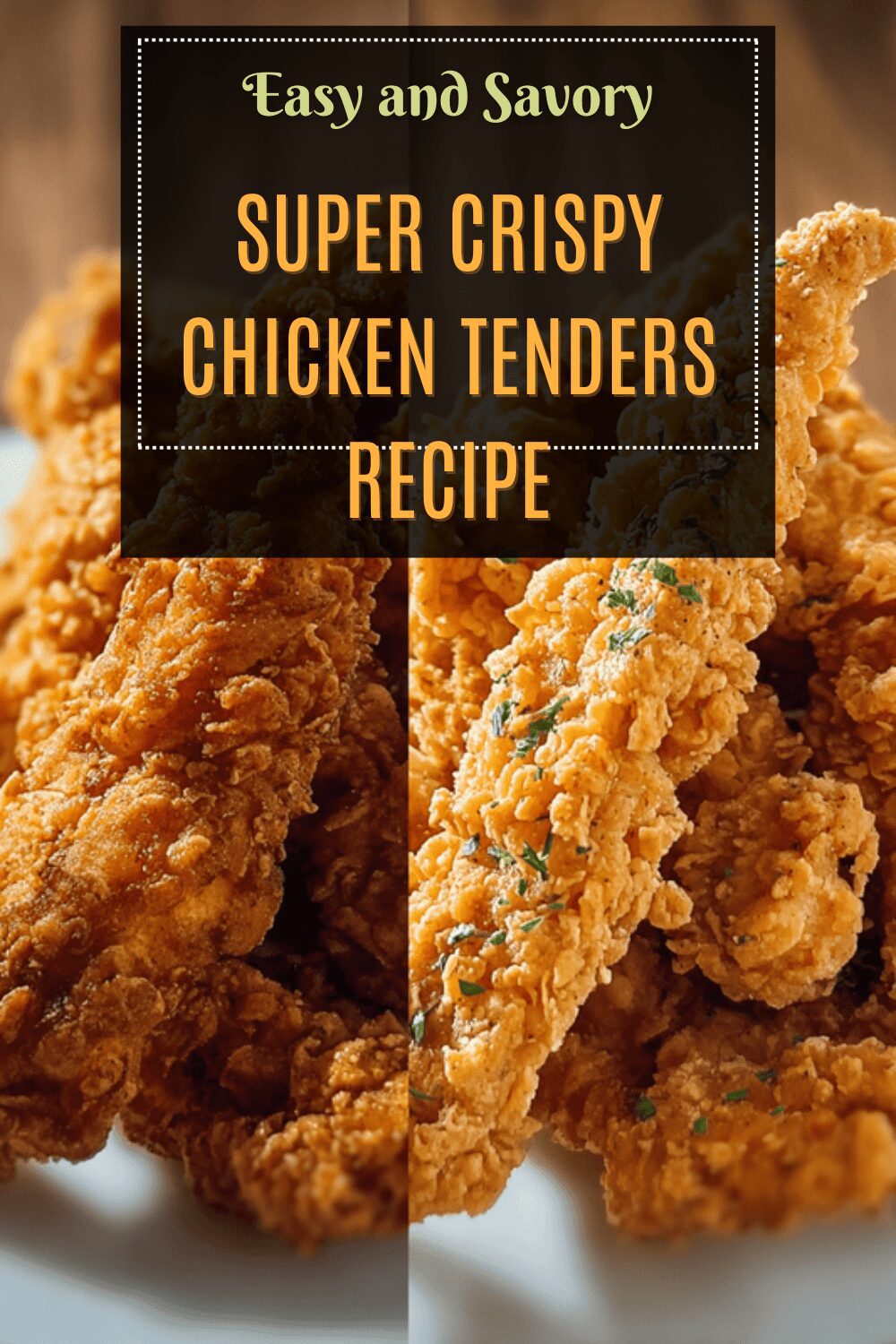 Super Crispy Chicken Tenders Recipe