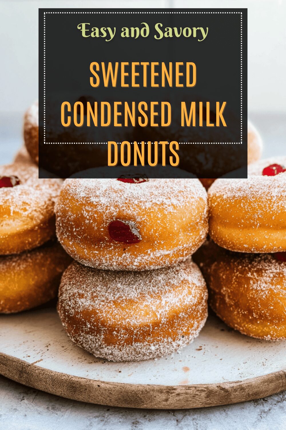 Sweetened Condensed Milk Donuts