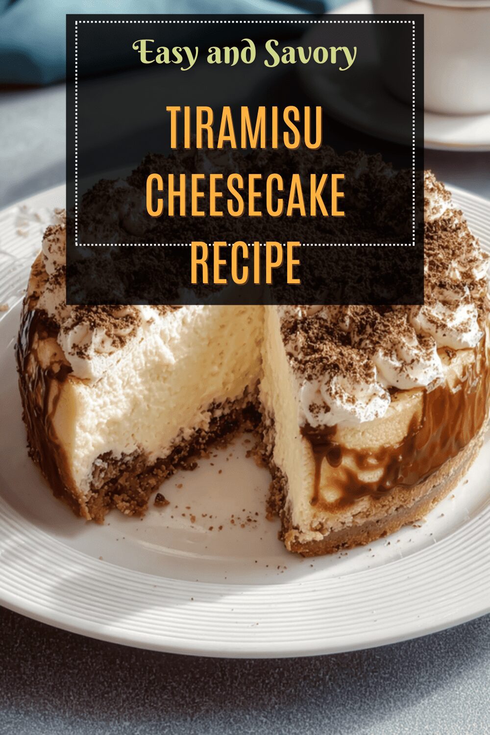 Tiramisu Cheesecake Recipe