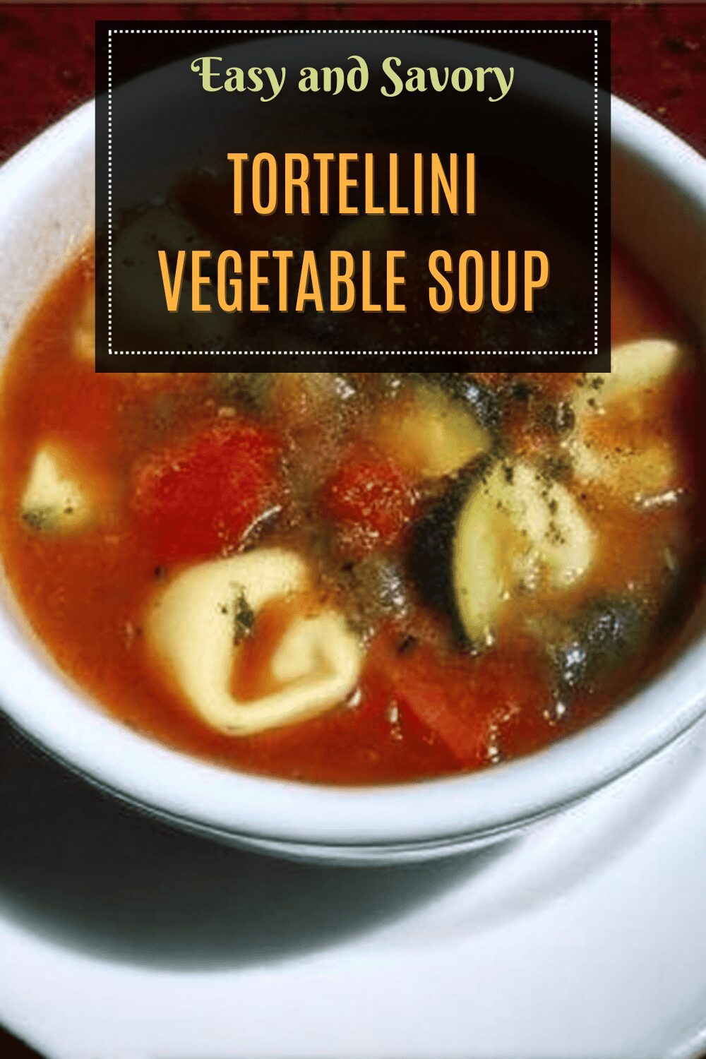 Tortellini Vegetable Soup