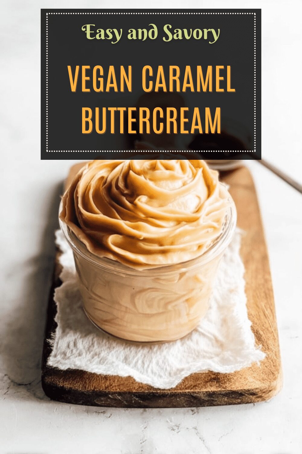 Vegan Caramel Buttercream