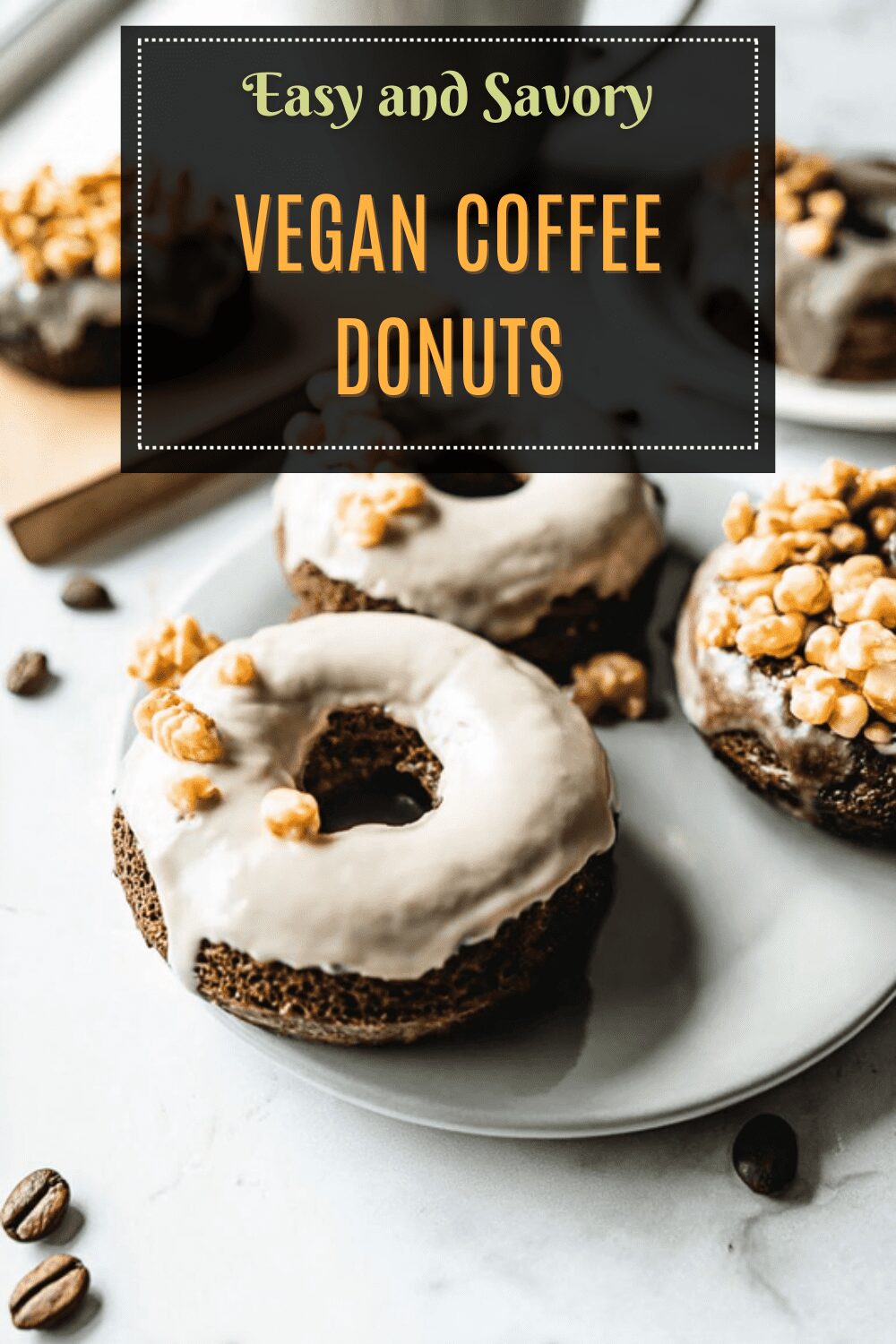 Vegan Coffee Donuts