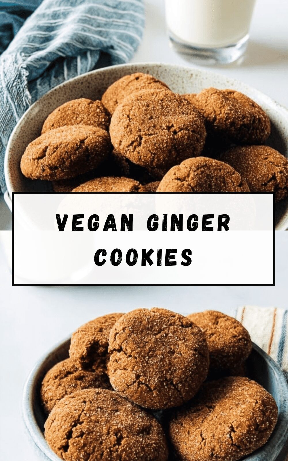 Vegan Ginger Cookies
