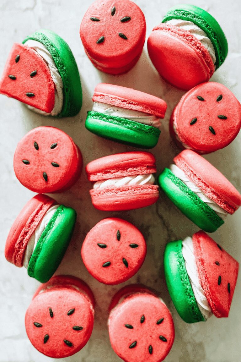 Watermelon Macarons 65.Png