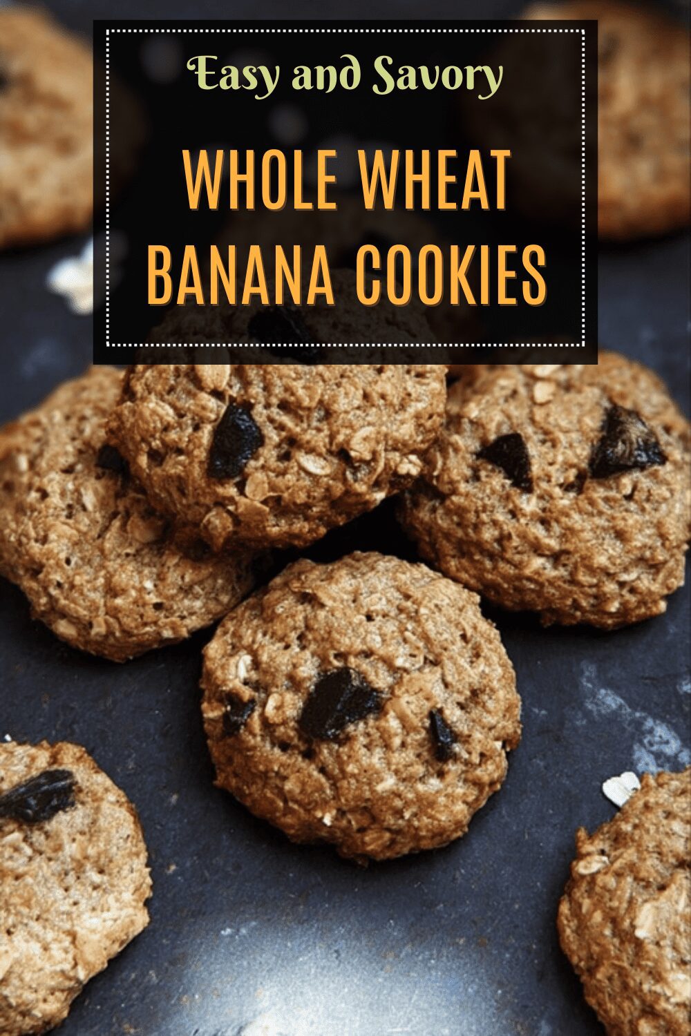 Whole Wheat Banana Cookies