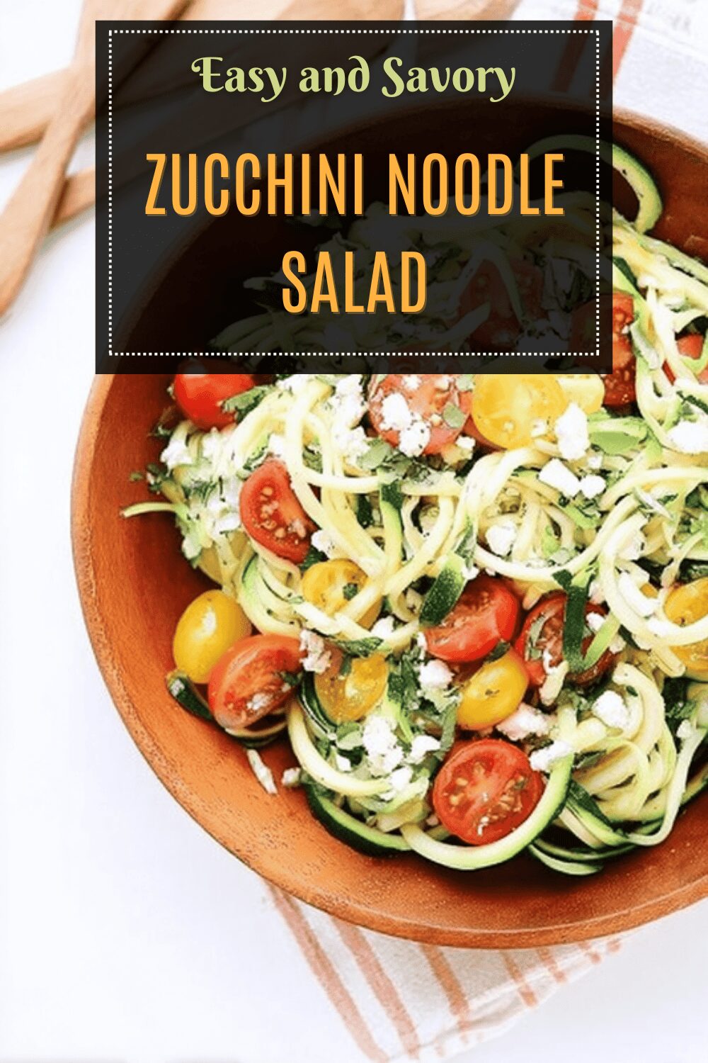 Zucchini Noodle Salad