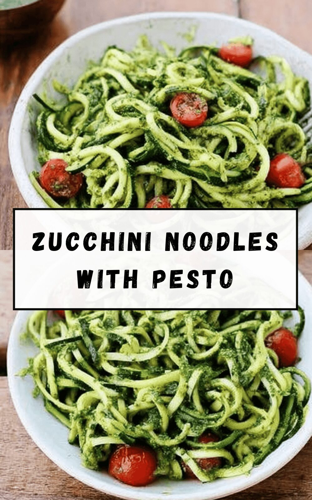 Zucchini Noodles With Pesto