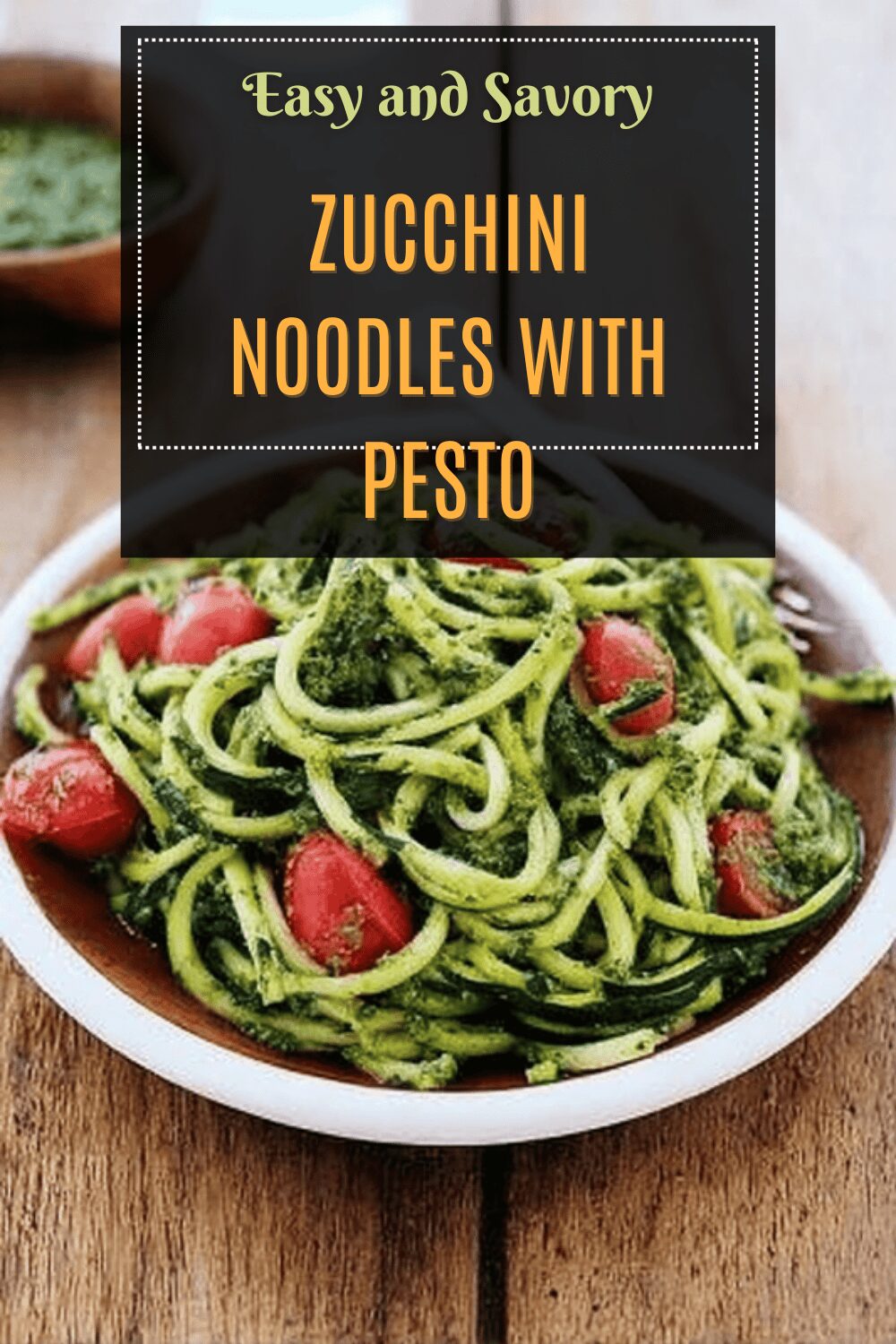 Zucchini Noodles With Pesto