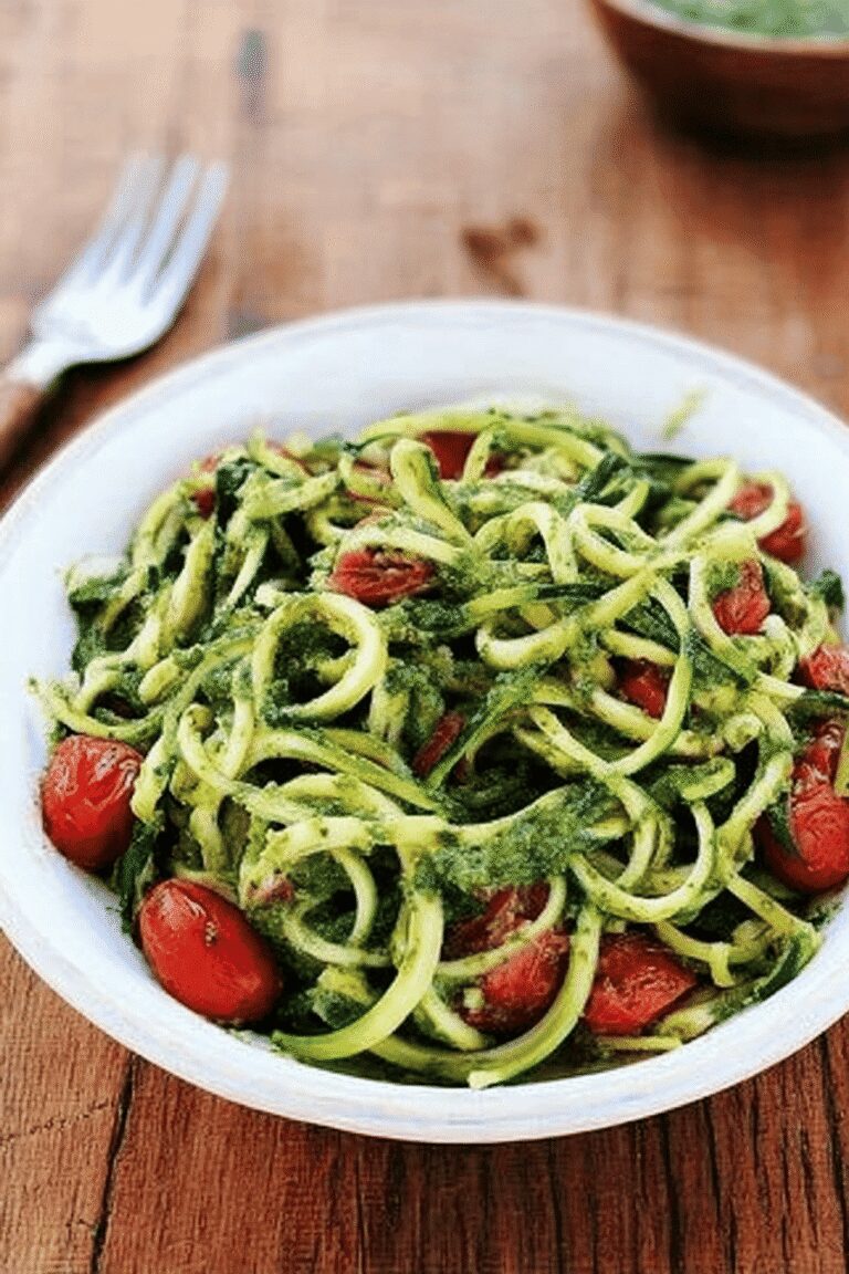 Zucchini Noodles With Pesto 59.Png