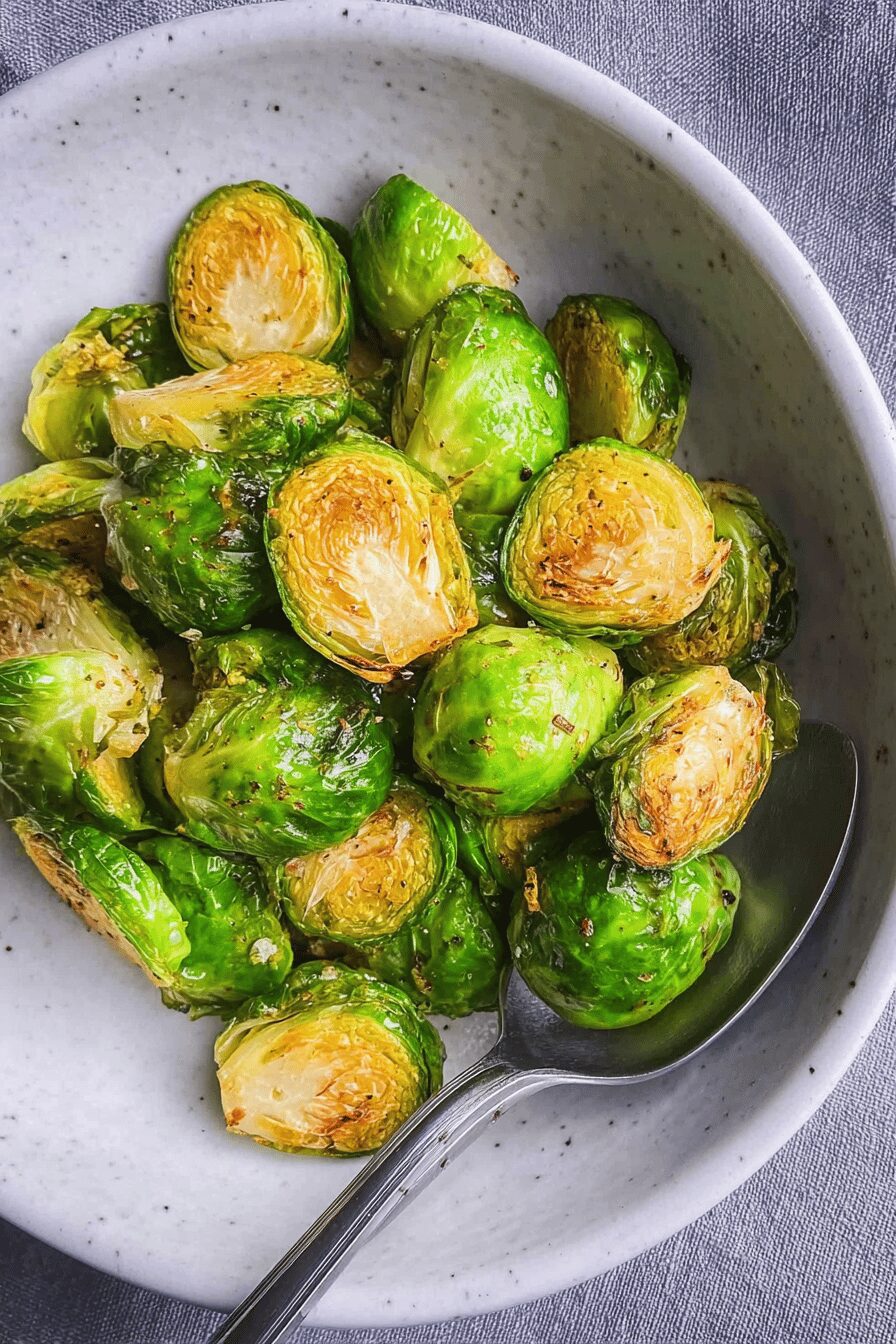 Air Fryer Brussels Sprouts