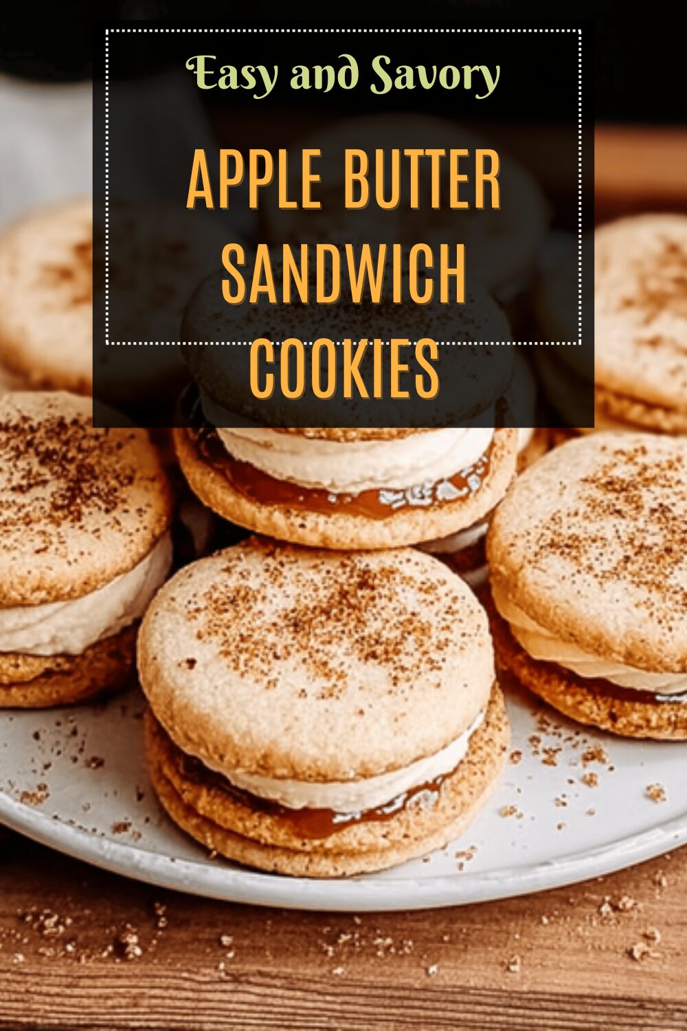 Apple Butter Sandwich Cookies