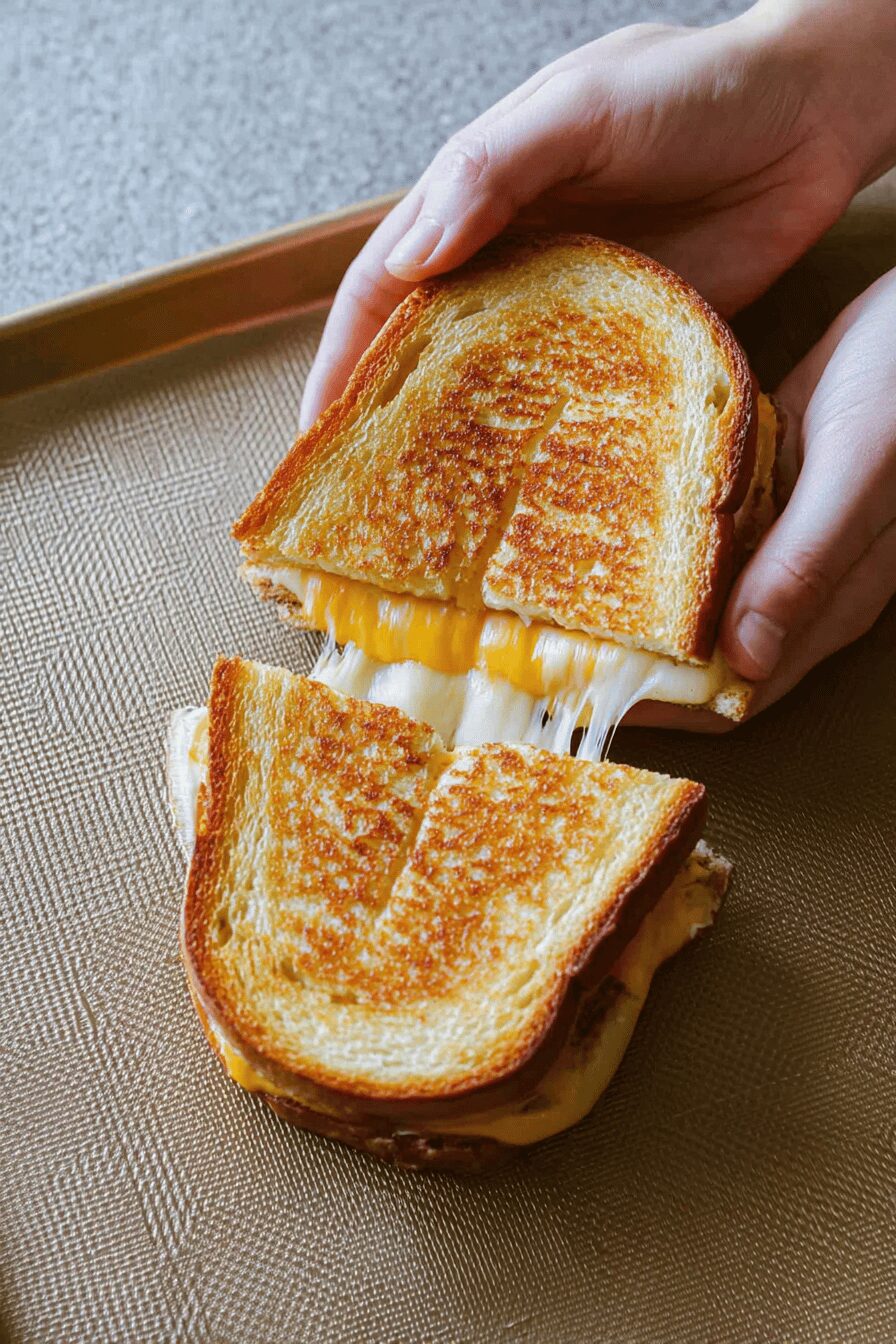 Baked Grilled Cheese