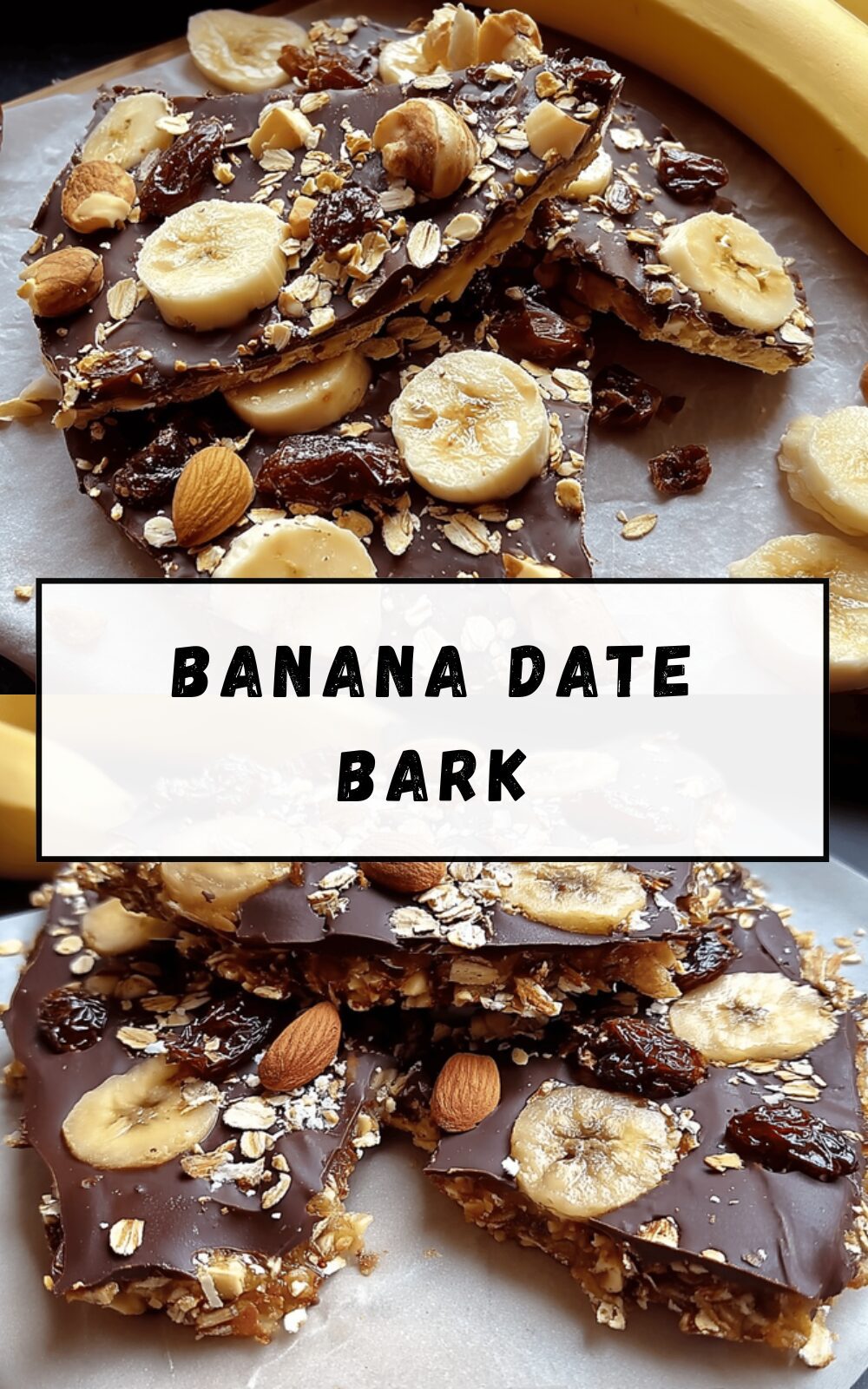 Banana Date Bark