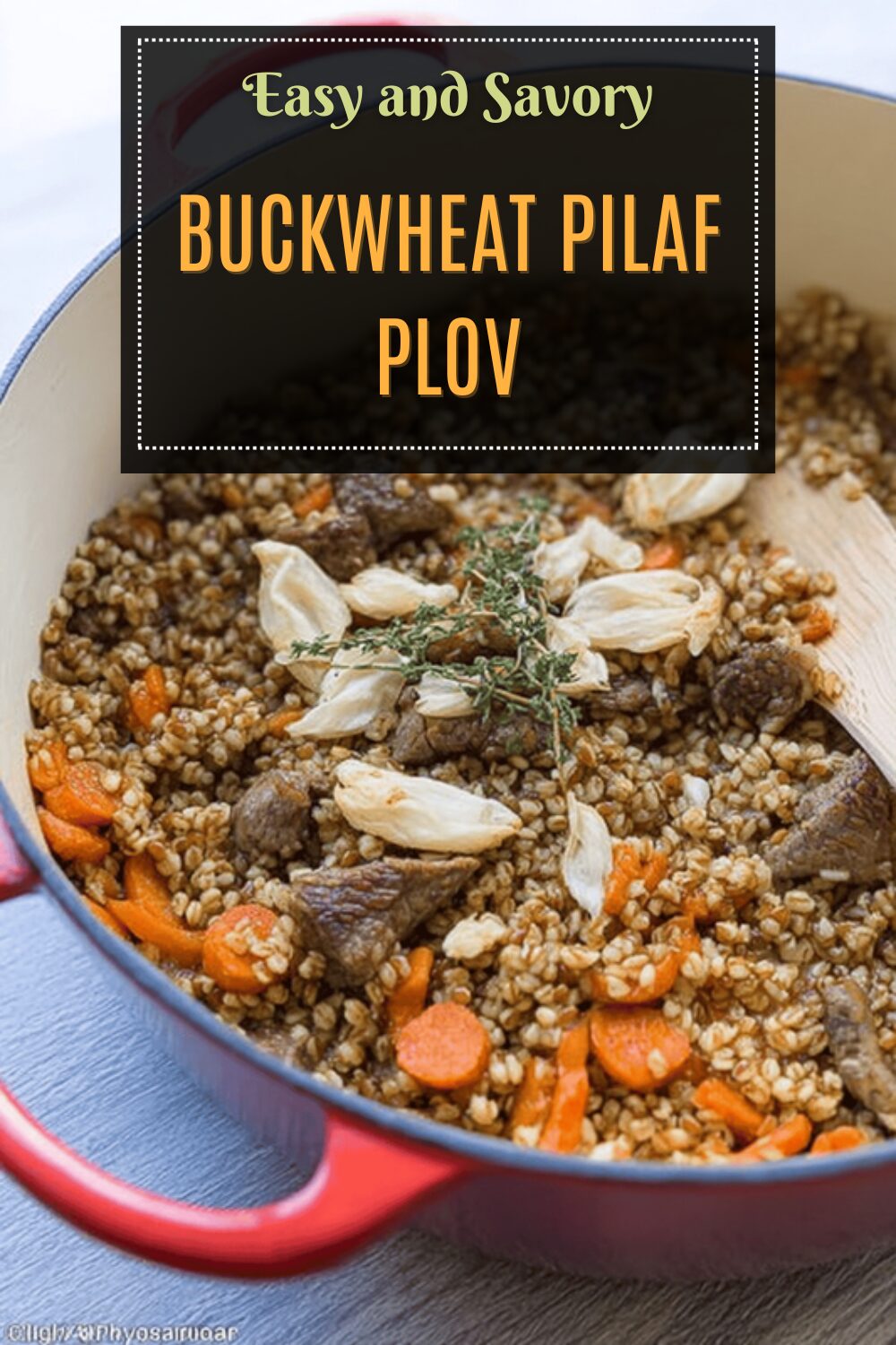 Buckwheat Pilaf Plov