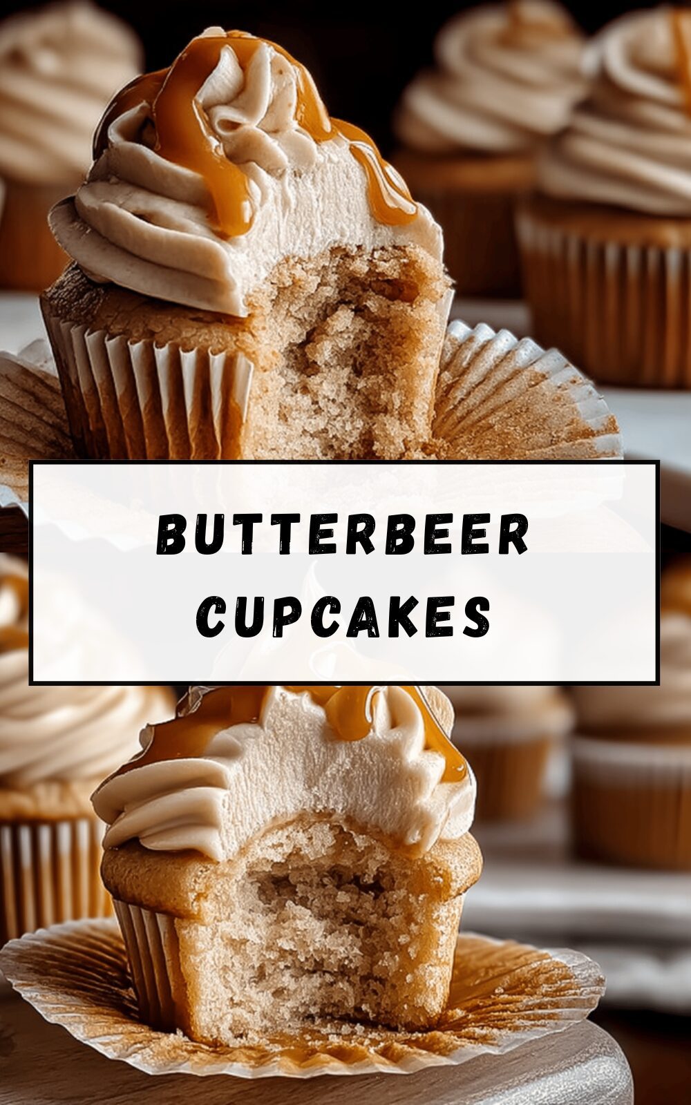 Butterbeer Cupcakes
