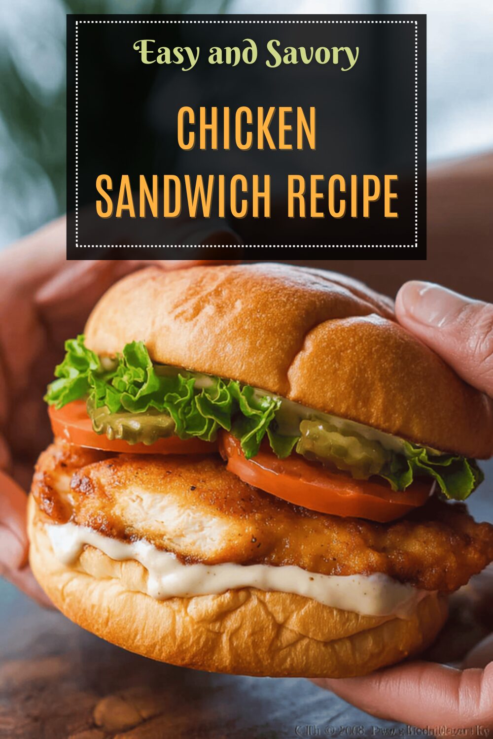 Chicken Sandwich Recipe