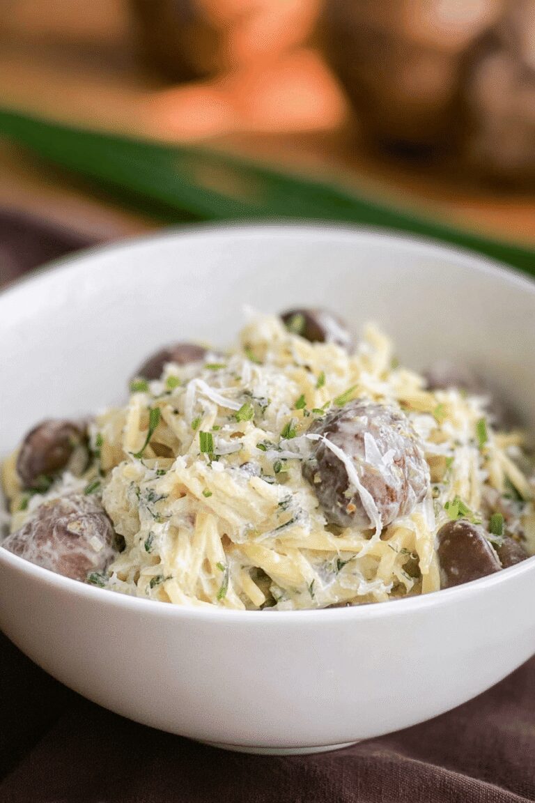 Creamy Mushroom And Leek Pasta 68.Png