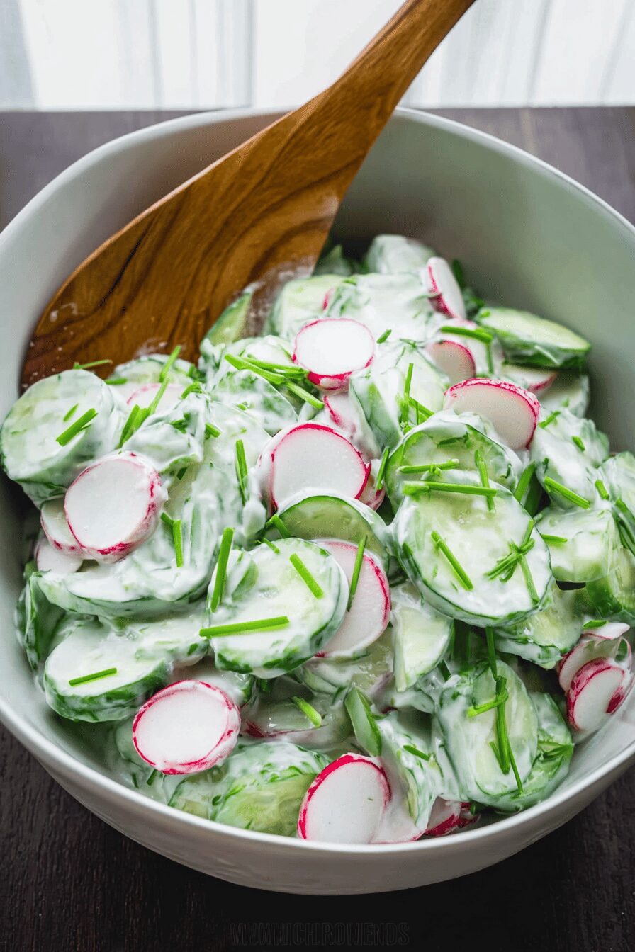 Cucumber Radish Salad