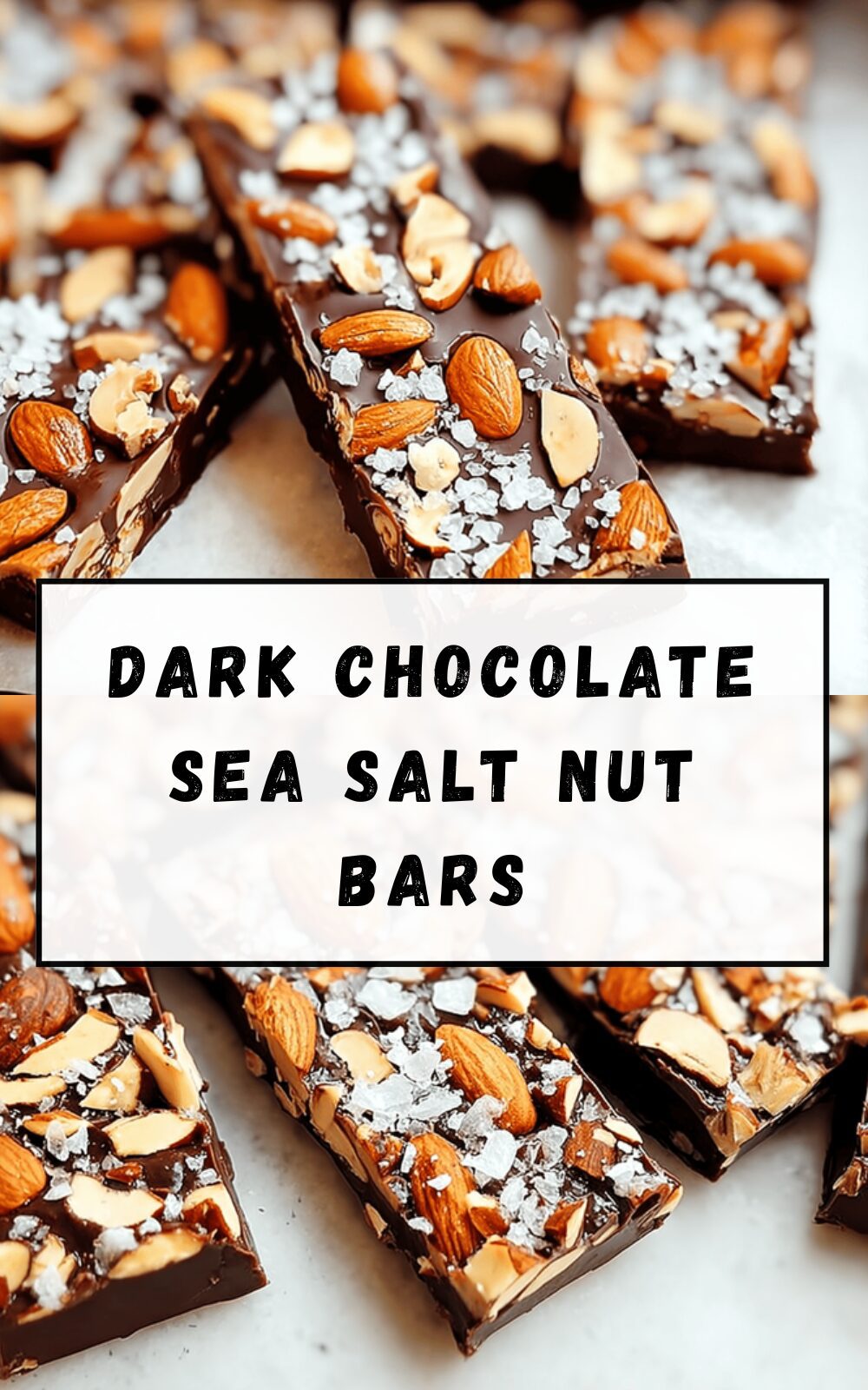Dark Chocolate Sea Salt Nut Bars
