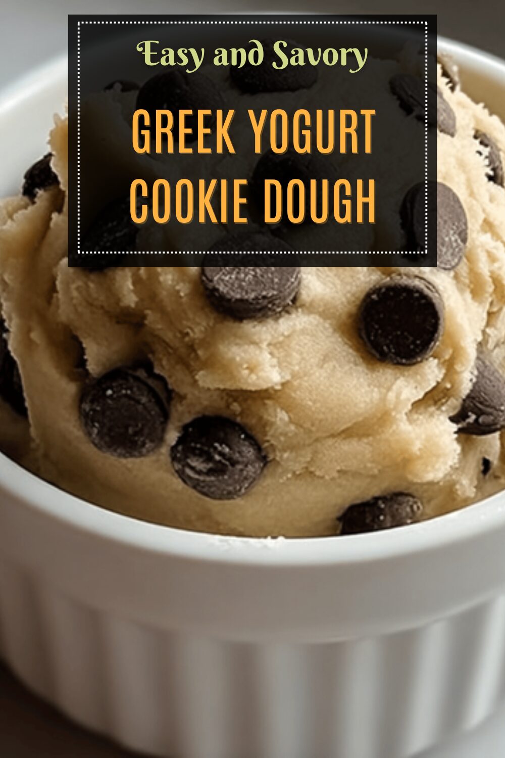 Greek Yogurt Cookie Dough
