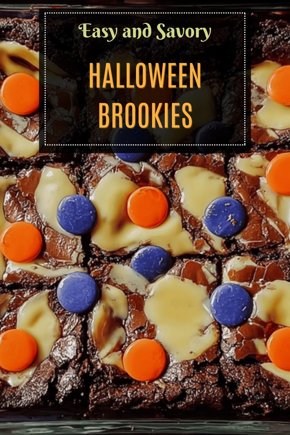 Halloween Brookies