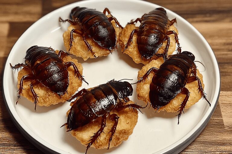 Halloween Crispy Fried Cockroach Donut 40.Png