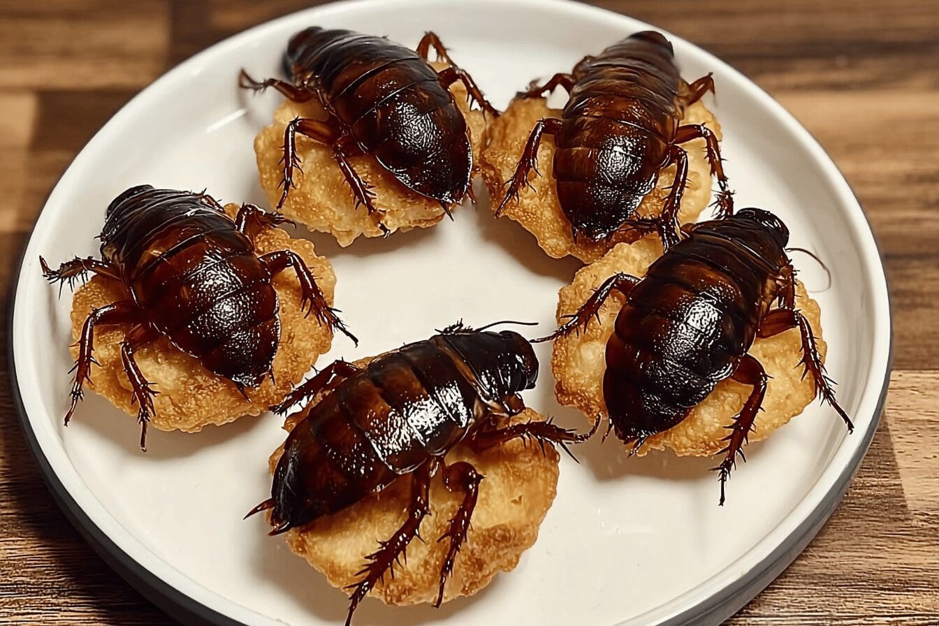 Cockroach Recipe Halloween Crispy Fried Cockroach Donut Recipe For Treats