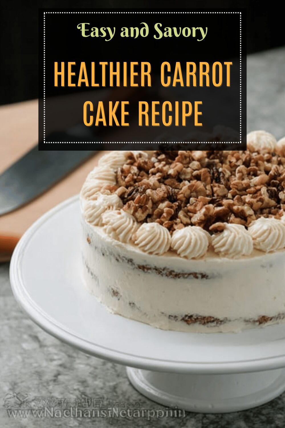 Healthier Carrot Cake Recipe