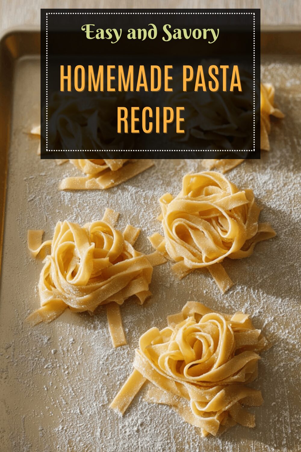 Homemade Pasta Recipe