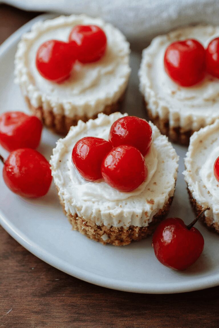No Bake Mini Cheesecakes 60.Png