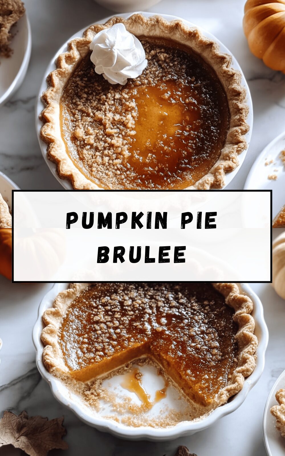 Pumpkin Pie Brulee