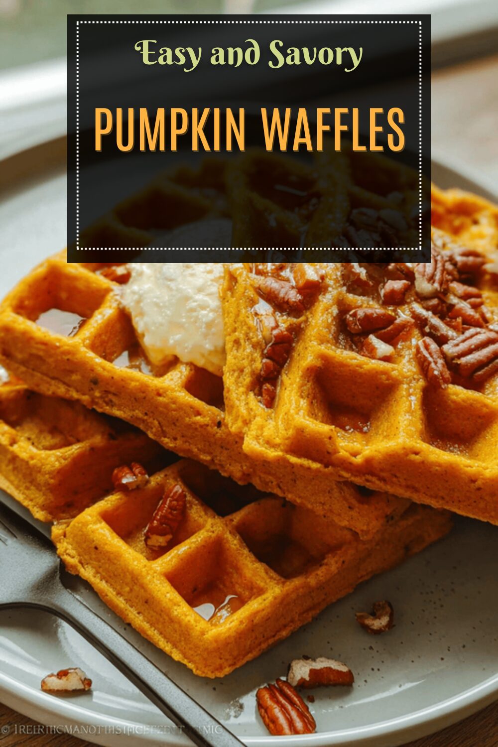 Pumpkin Waffles