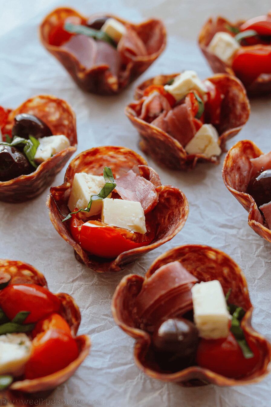 Salami Cups