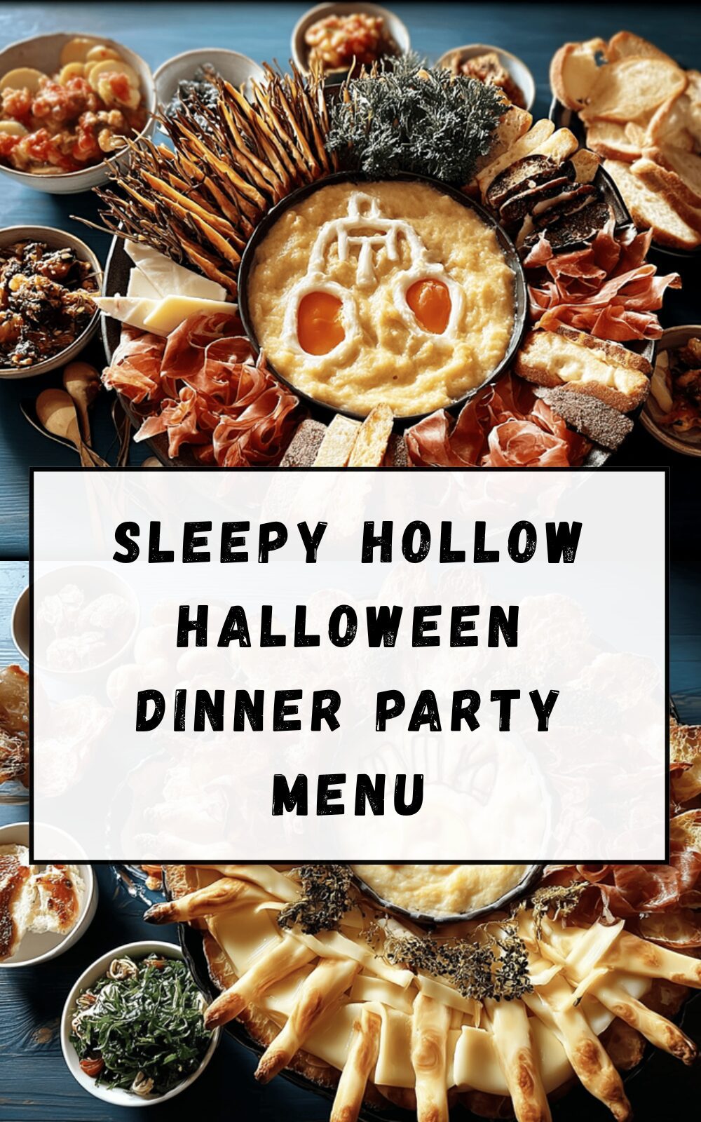 Sleepy Hollow Halloween Dinner Party Menu