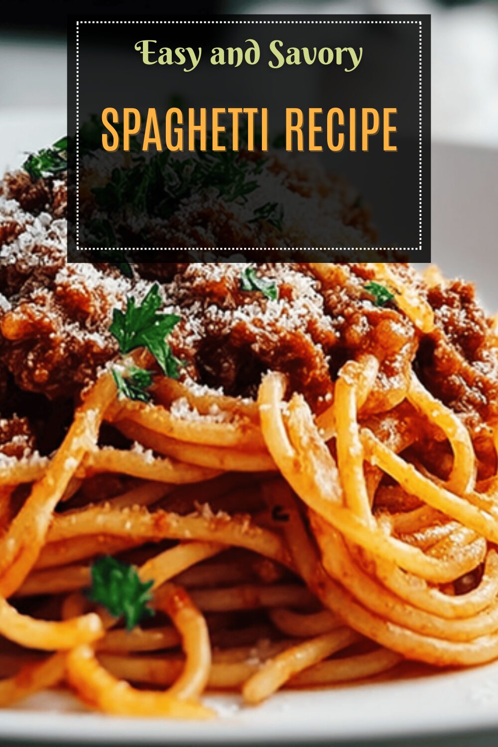 Spaghetti Recipe