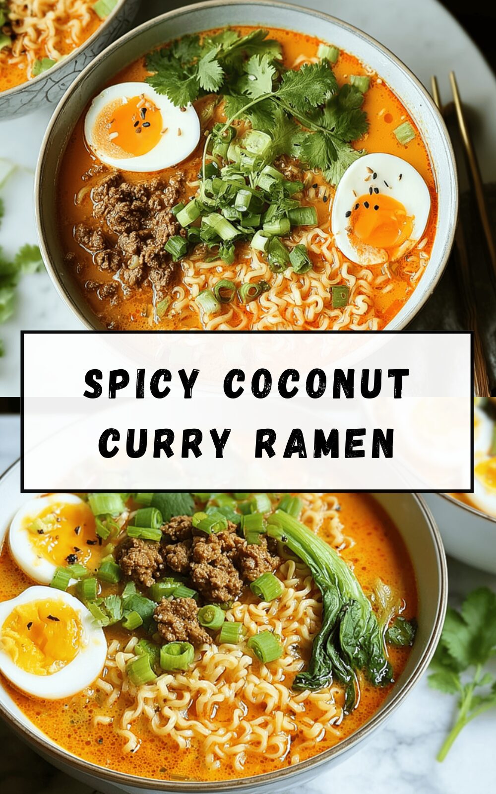 Spicy Coconut Curry Ramen
