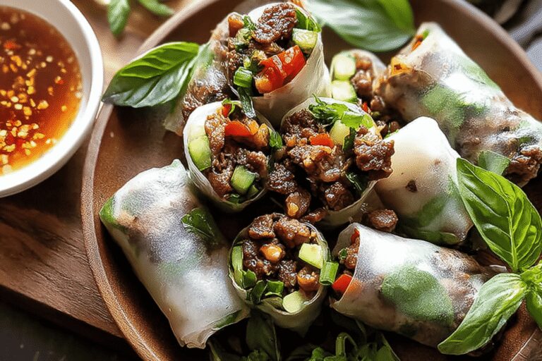 Thai Basil Beef Rolls 3.Png