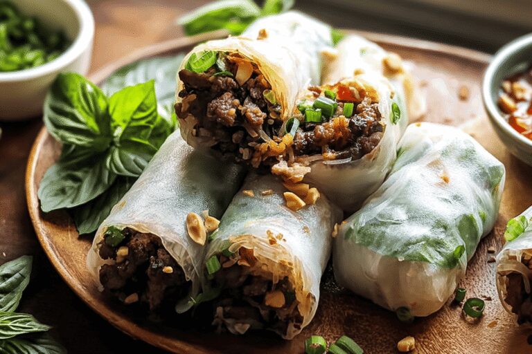 Thai Basil Beef Rolls 74.Png