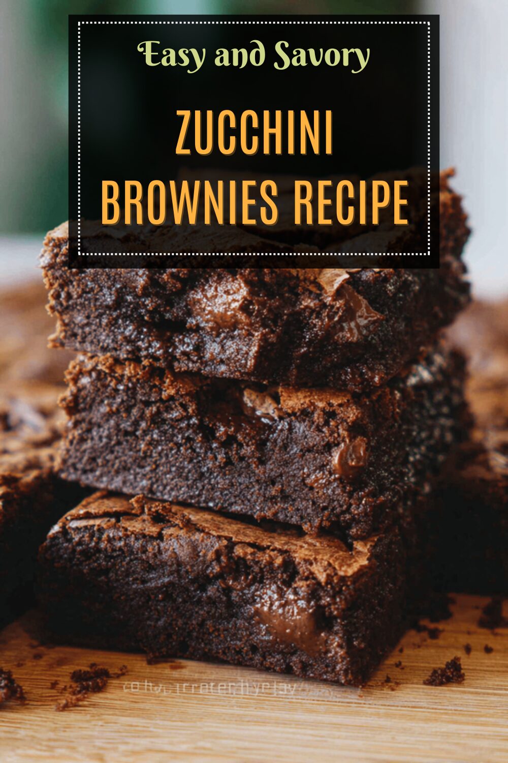 Zucchini Brownies Recipe