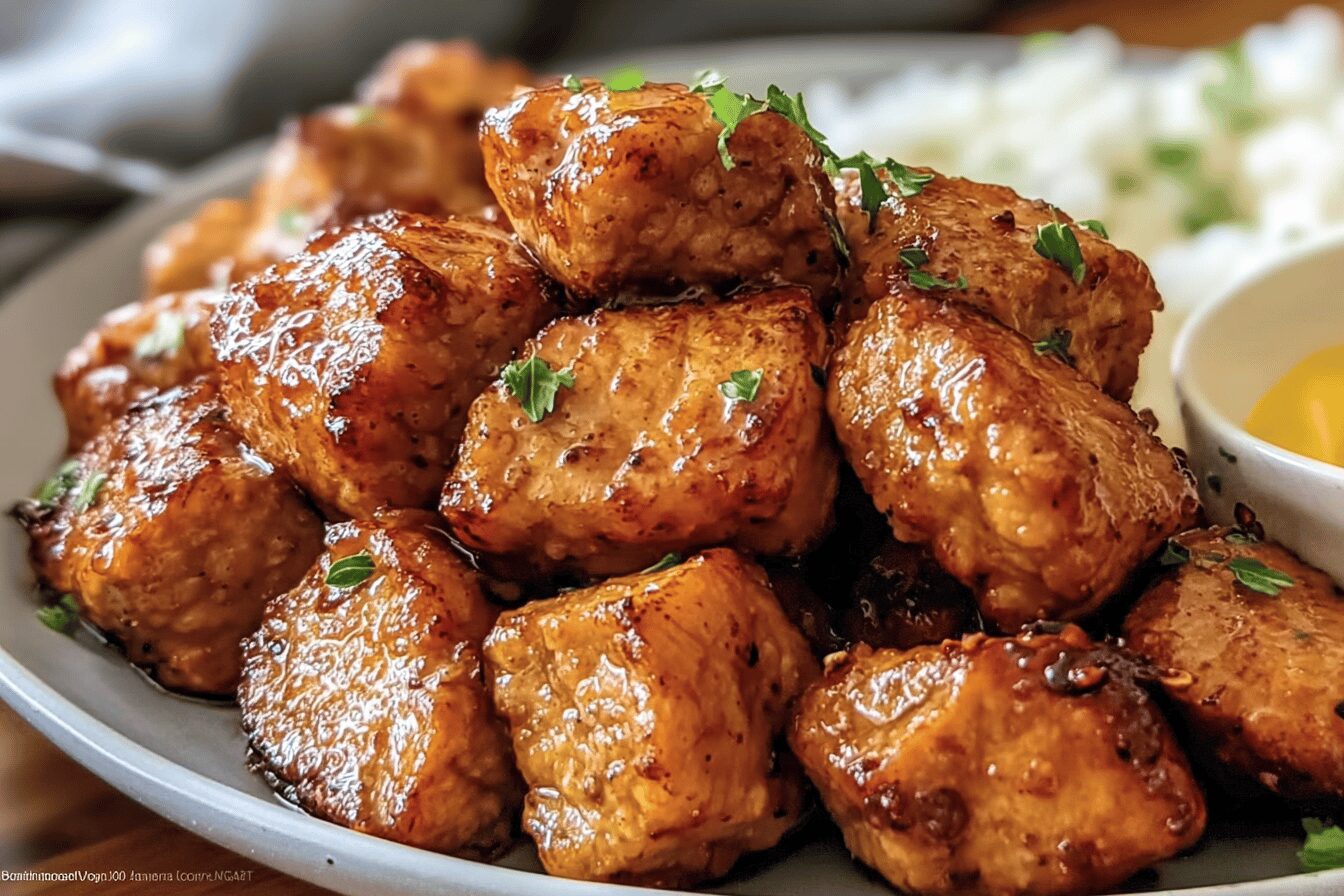 Air Fryer Pork Chop Bites