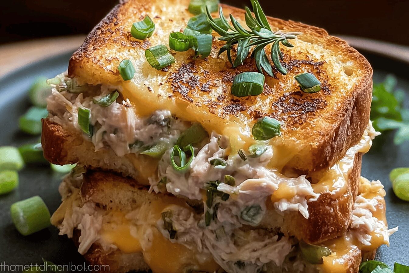 Air Fryer Tuna Melts