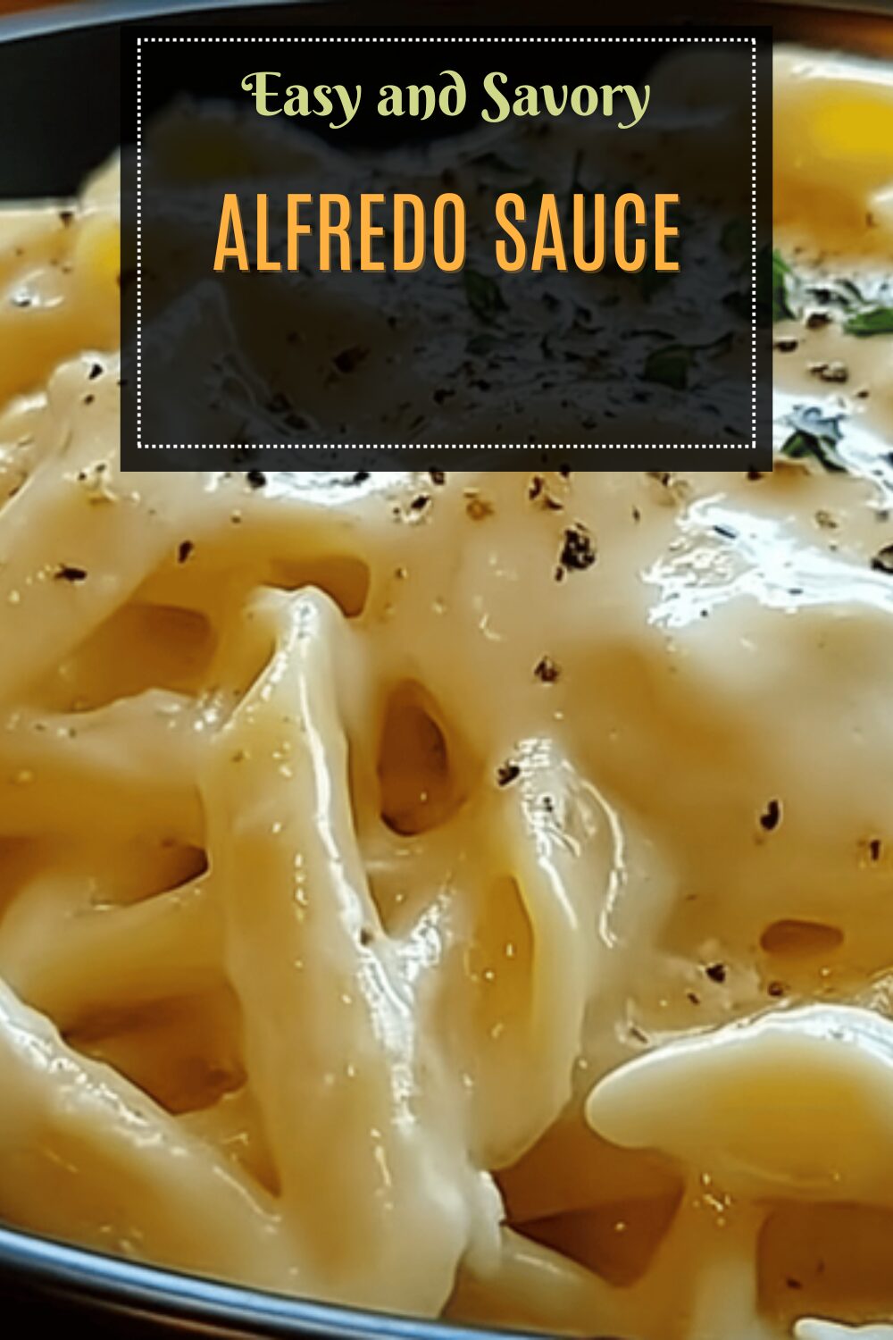 Alfredo Sauce