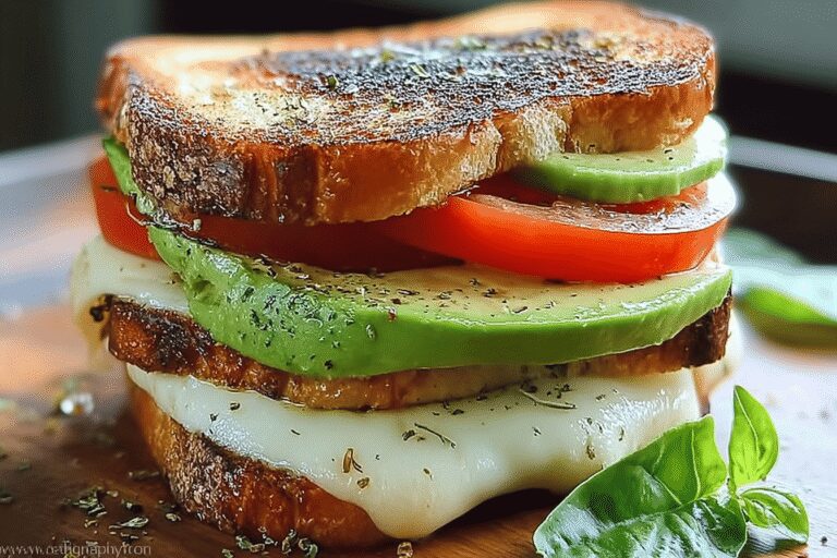 Avocado Mozzarella Tomato Grilled Cheese 41.Png