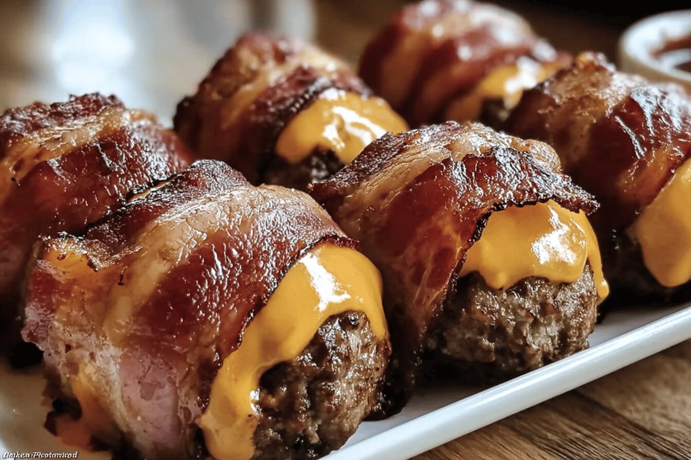 Bacon Cheeseburger Bombs